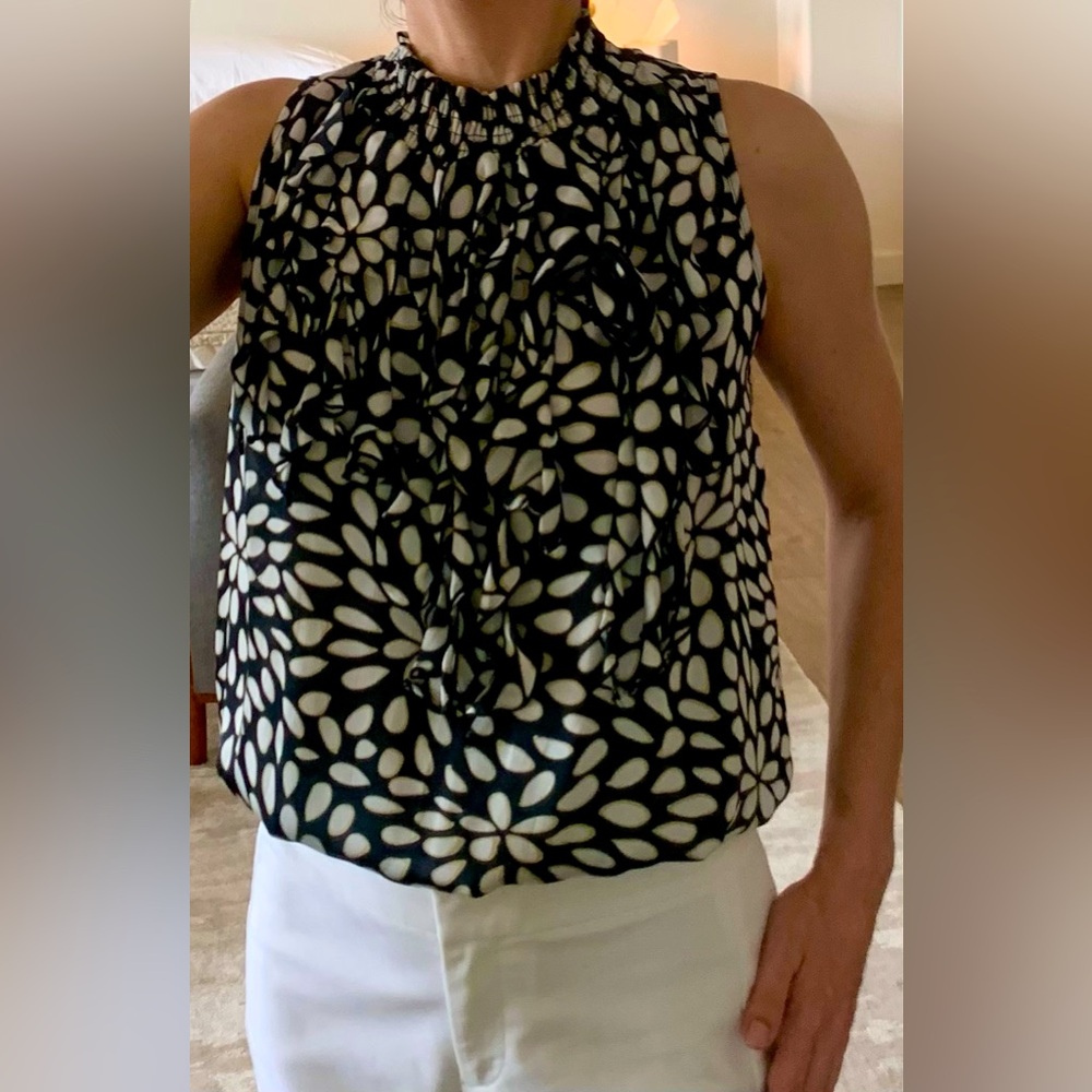 Beautiful sleeveless blouse